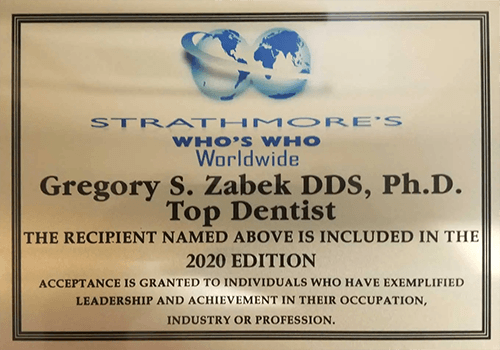 top Dentist Award